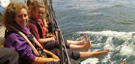 The beauty of RYA Courses on traditional yachts.