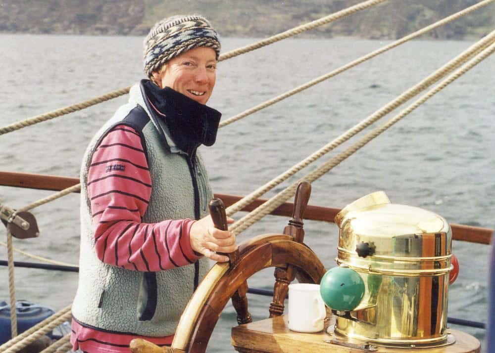 Debbie Purser - Director and Skipper of Classic Sailing Debbie Purser - Director and Skipper of Classic Sailing