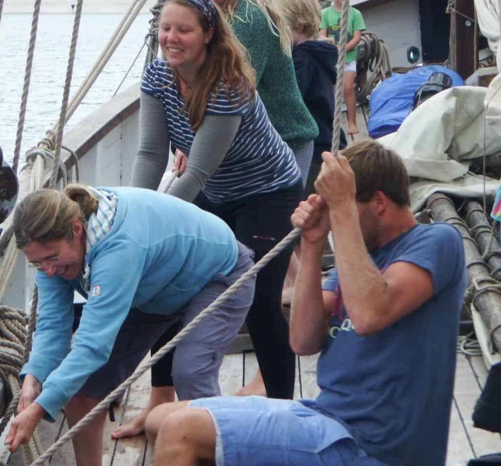 Sail the old way