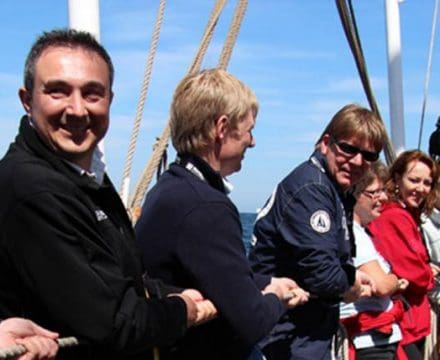 The Caribbean on a Tall Ship Sailing Morgenster with Classic Sailing