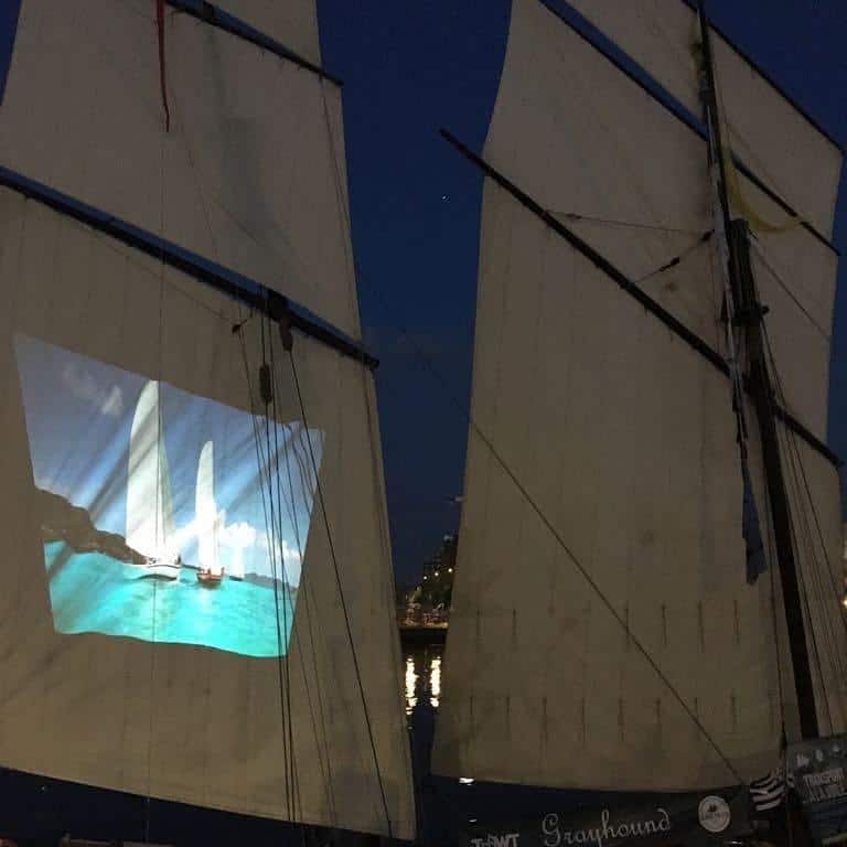 Sails and Cinemas on Grayhound Sails and Cinemas on Grayhound