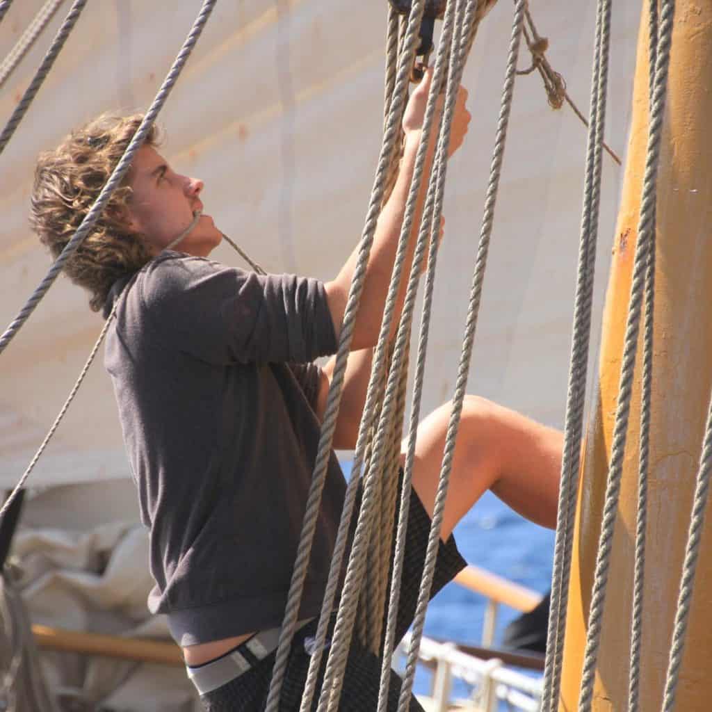 tall ship sailors are people like you