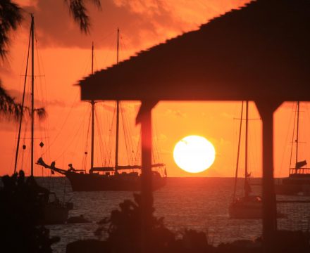 Sunset in Barbados