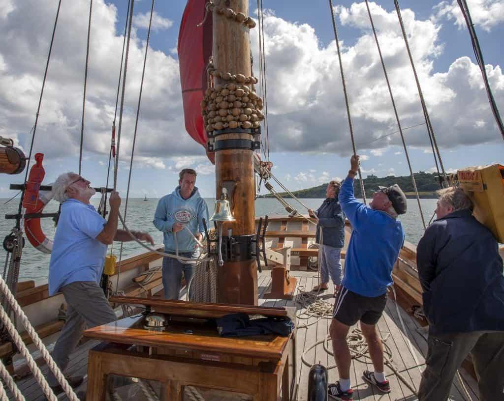 Sailing on Pilgrim with Classic Sailing