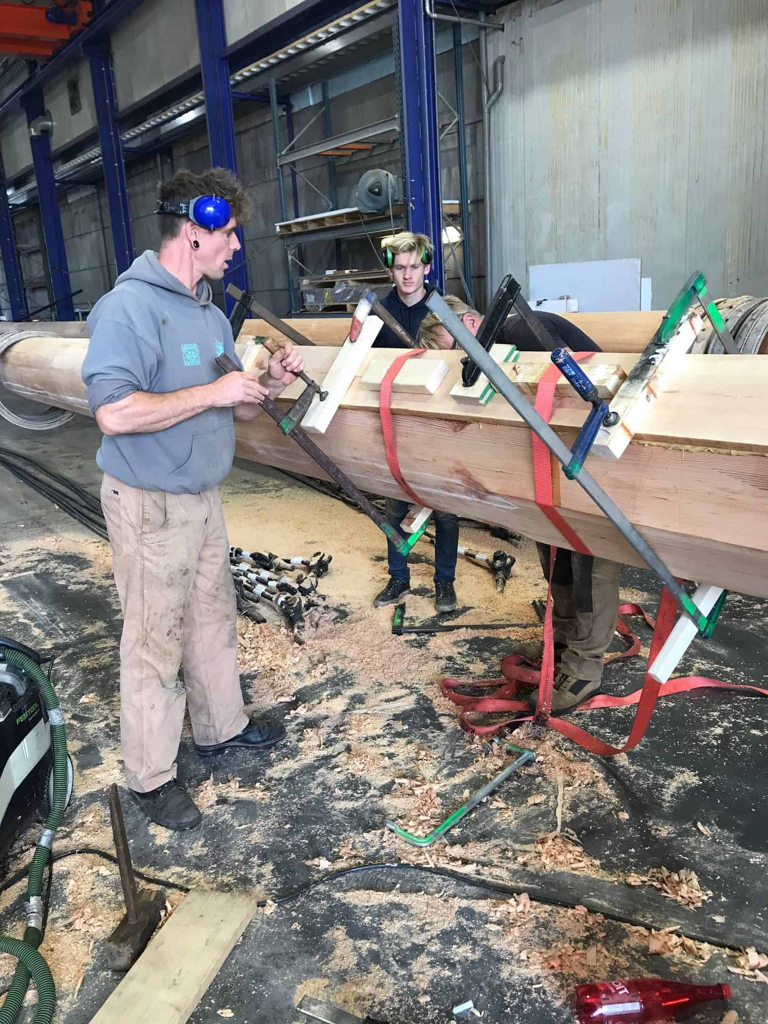 refit Work on Oosterschelde