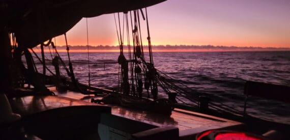 Sun set on Tecla