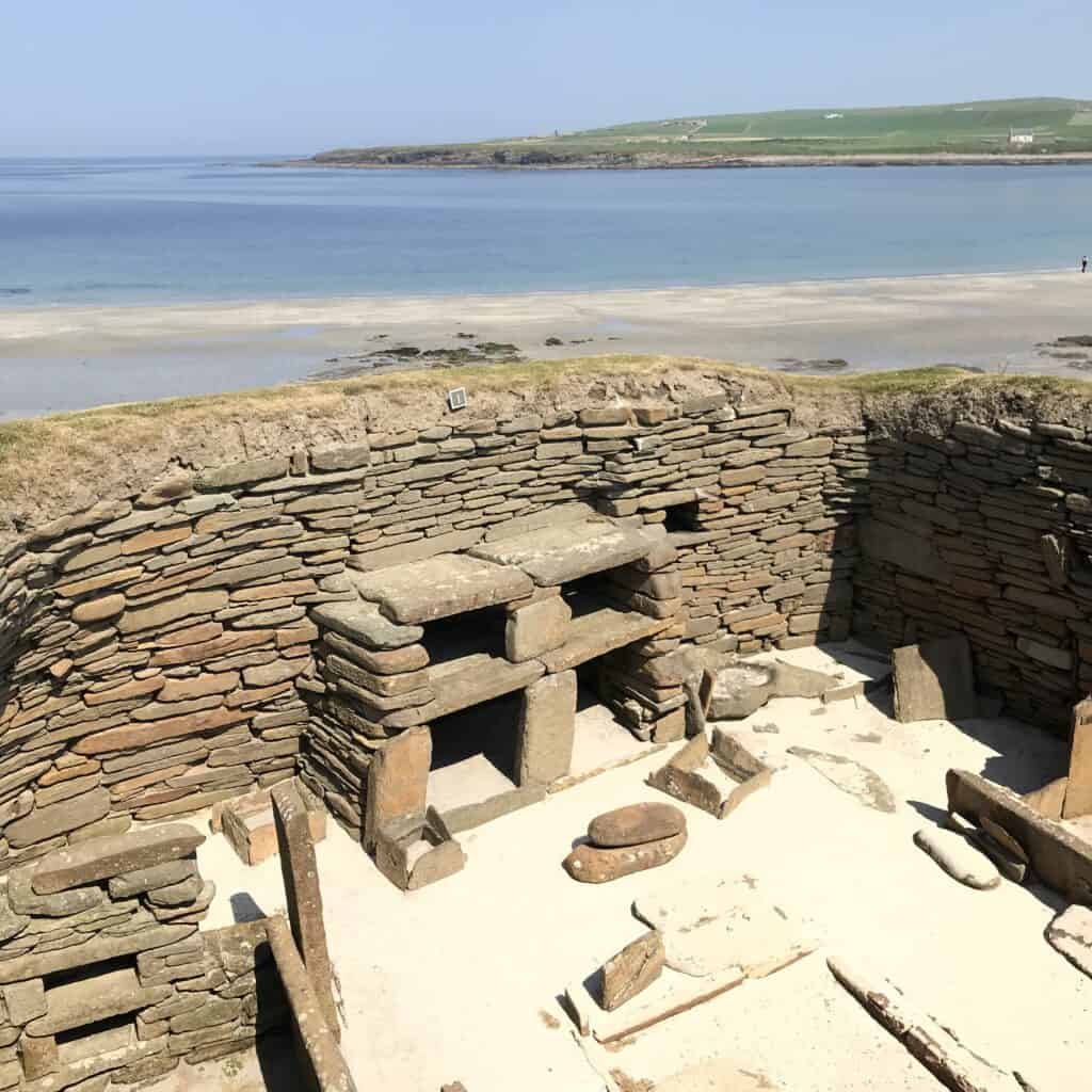 Skara Brae stonework