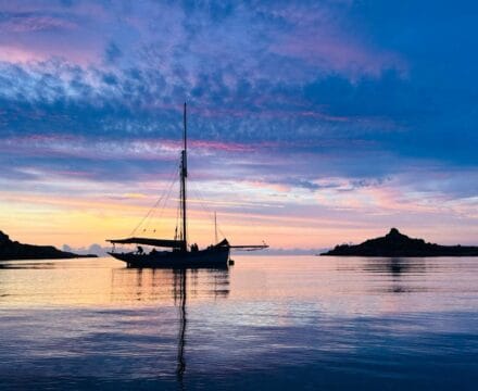 Ocean Sunsets on your pilot cutter sailing expedition to Scilly Isles
