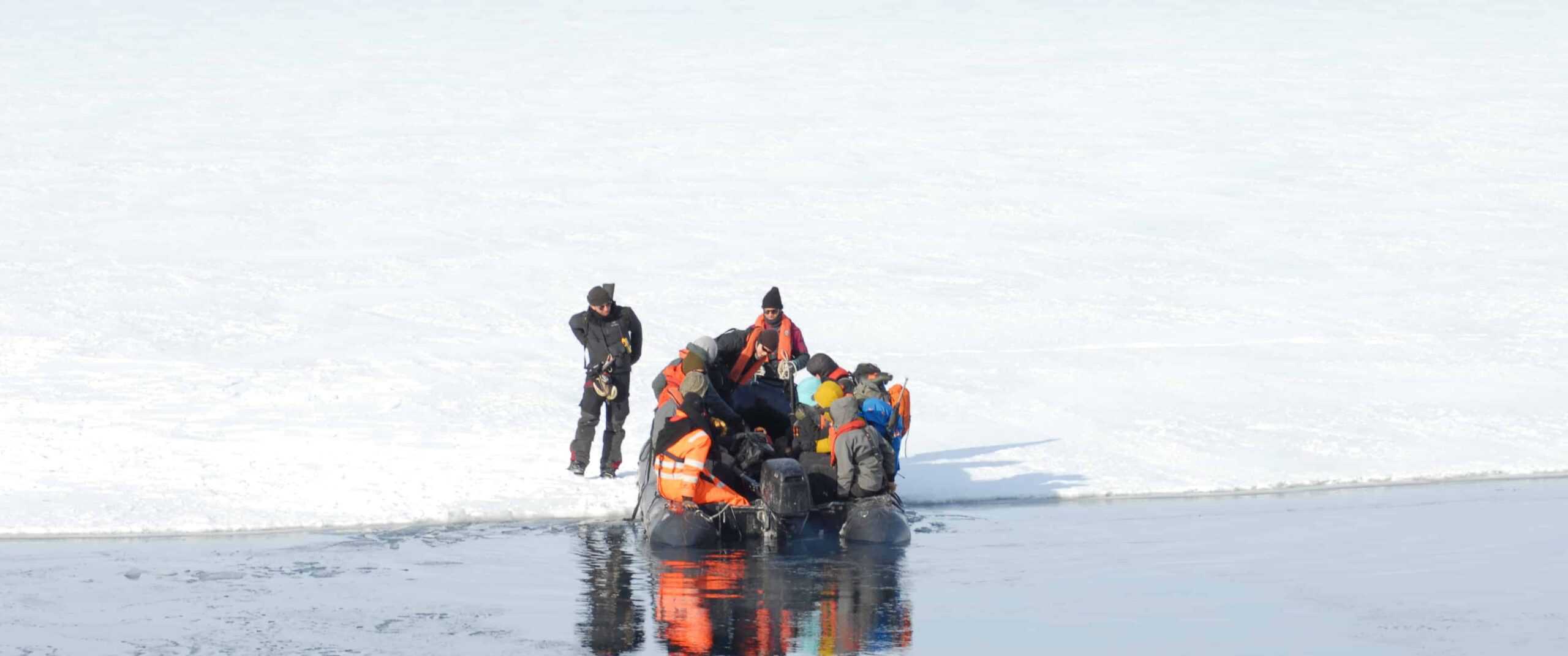 Polar sailing