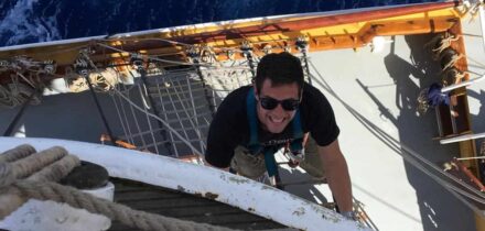 Going aloft on Morgenster with Classic Sailing